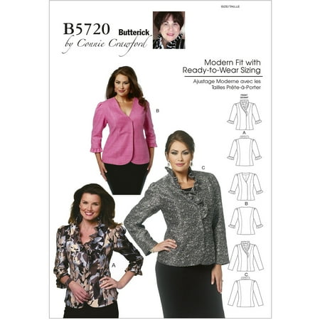Misses'/Women's Jacket-MISS (XSM-SML-MED-LRG-XL) *SEWING PATTERN*