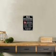 thumbnail image 6 of No Soliciting Tin Sign No Exceptions Do Not Ring Bell Or Knock Metal Signs Don’t Knock Sign Funny No Soliciting Decor For House Door Yard 8x12 Inches, 6 of 13