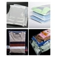 thumbnail image 2 of FlyFlise 50pcs Packaging Bags Clear Bag Zipper Plastic Bag Poly, 2 of 8