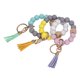 thumbnail image 3 of Pulsera con cuentas, pulsera con llavero de 3 piezas, pulsera con llavero de silicona, pulsera con cuentas, durabilidad mejorada, 3 of 12