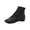 Black, variant on XIMIN Jazz Boots Dance Shoes High Top Black Jazz Shoes Lace Up Premium Leather Dancing Shoes Flat Split Sole Over Ankle Boots for Women and Men (16-16.5 Years, Black)