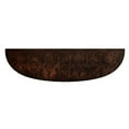 thumbnail image 5 of Bowery Hill Wood Dark Brown Console Table Demilune 54"W Unassembled, 5 of 6