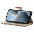 thumbnail image 2 of Funda cartera GANGXUN para Xiaomi Poco F6 Pro 5G , cuero PU con tarjetero, cremallera, correa de mano, soporte y protección 902°, 2 of 6