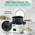 thumbnail image 2 of Rice Robot Personal Rice Cooker, PFAS-free, Nonst, 2 of 8