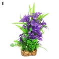 thumbnail image 2 of Flmtop Aquarium Artificial Simulation Water Flower Grass Fish Tank Landscape Decor, 2 of 9