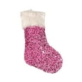 thumbnail image 4 of Usloyux Under $5 Large Sequin Christmas Stockings, Sparkly Personalized Christmas Stocking with Plush Cuff Glitter Christmas Tree Decorations, Xmas Hanging Ornaments for Fireplace Home Party Decor, 4 of 9