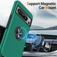 thumbnail image 5 of Dteck for Google Pixel 8 Pro Case with 360? Ring Stand, Multi-Layer Protective Case, Shockproof Cover for Google Pixel 8 Pro Case,Green, 5 of 6