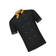 thumbnail image 2 of maskred Soft Texture And Colorfast - Durable Polyester Kitchen Work Apron Suit For Kitchen Working Convenient Breathable Fabric Black XXXL, 2 of 6