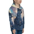 thumbnail image 5 of Kdxio Cloud Wolf Pattern Kids Boys Girls Zip Up Hoodie 3D Printed Hooded Sweatshirt Hoody Coat with Pocket 7-12 Y-Small, 5 of 6