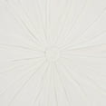 thumbnail image 4 of Nourison Sofia Cream Decorative Throw Pillow , 16" x 16" Round, 4 of 4