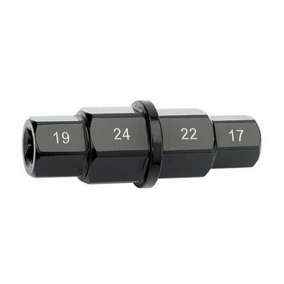 1PC Motorcycle Front Wheel Spindle Removal Sleeve 17 19 22 24mm Hub Axle Hex Aid