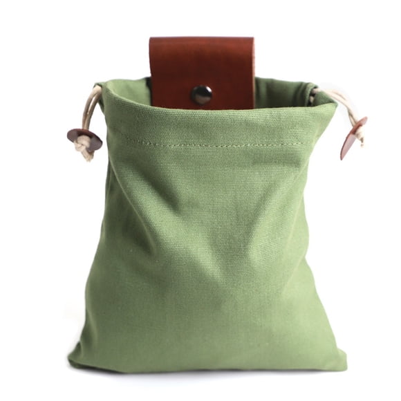 Small Tool Bag Camping Outdoor foraging Bag Fruit Picking Bag Waist Hanging Tool Bag Jungle Canvas Tool Bag