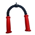 thumbnail image 2 of Accesorio de cable de cuerda para tríceps, ligero y resistente, cuerda de tensión para bíceps y tríceps Rojo, 2 of 9