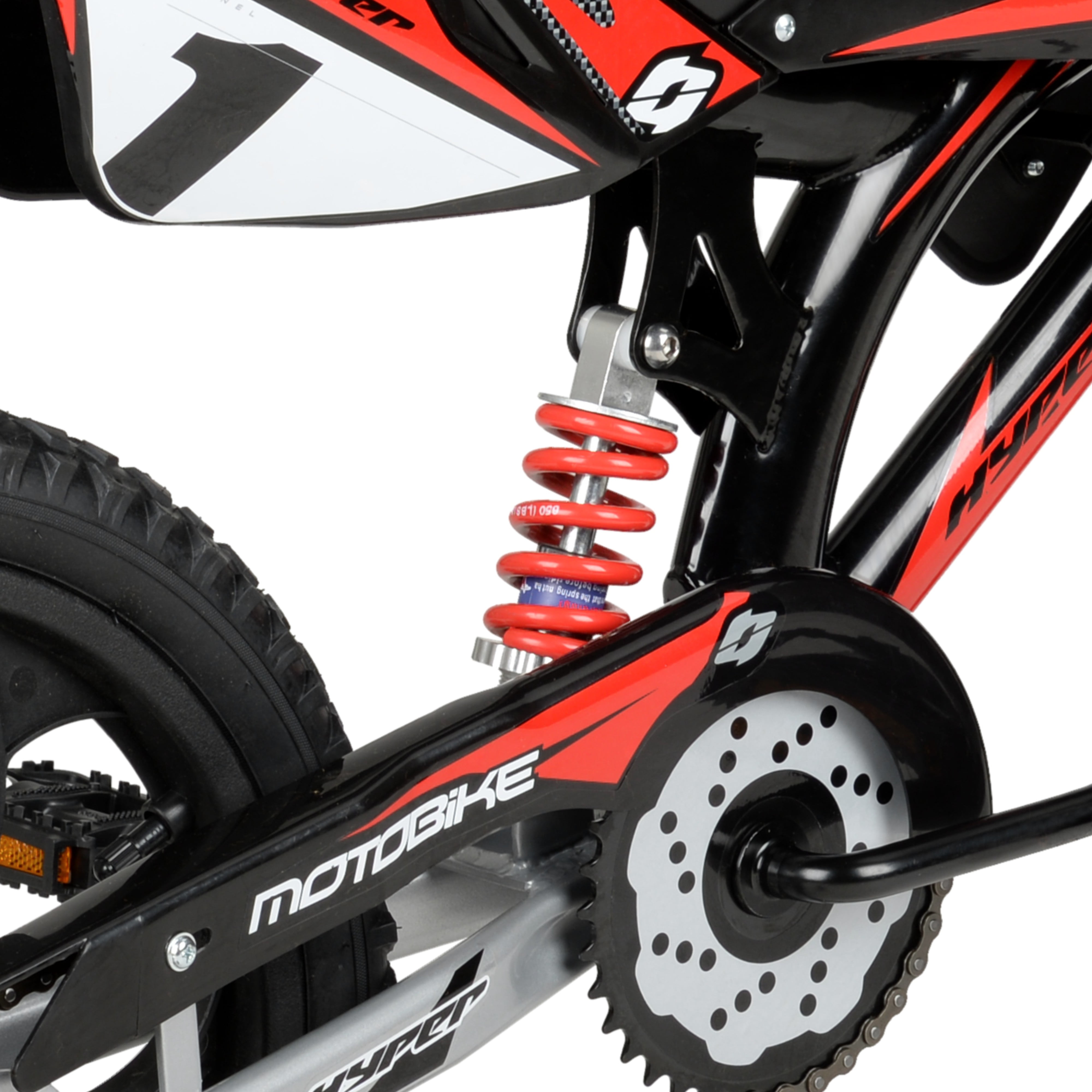 Hyper 16" Mag Wheels Motobike Kids Bike Black/Red 