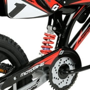 Hyper Bicycles 16 Moto Bike, Children Ages 5-7, Black/Red