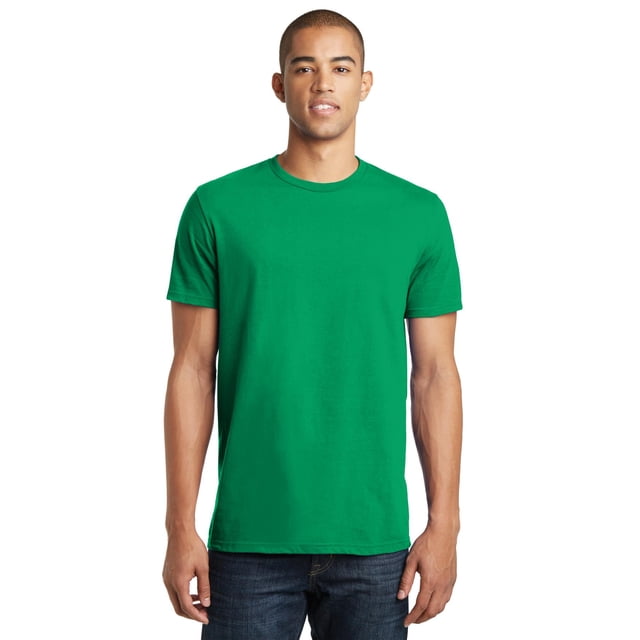 District Threads T-Shirt de Concert pour Jeunes Hommes Vert Kelly 3TG