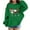 Vert, variante sur Lovzfmll Style Vacances Garçons & Filles Chandail à Capuche Manches Longues de Noël avec Poches, Grand Chandail Décontracté pour Enfants, Saisonnier d'Hiver, Design Joyeux pour Tout-Petits 3 Ans