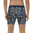 thumbnail image 4 of Salouo cute fall fox Pattern Men's Boxer Briefs, Soft & Breathable Underwear Elastic Waistband Briefs for Men,1-Pack, 4 of 7