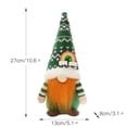 thumbnail image 3 of 2PCS St. Patrick's Day Gnome Irish Gnome Ornaments Set Green Irish Leprechaun Tomte Gnomes Doll Nordic Elf Figurine Home Decoration Ornaments, 3 of 6
