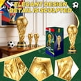 thumbnail image 4 of Réplica del trofeo de la Copa Mundial Trivolusia 27 cm de PVC, recuerdo, 4 of 7