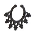 thumbnail image 4 of Cintre à Septum Bijoux avec Design Filigrane en Acier Chirurgical, 4 of 10