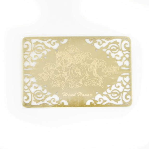 Feng Shui Windhorse Gold Talisman