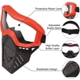 thumbnail image 5 of Paquete de 2 máscaras tácticas compatibles con Nerf Rival, Apollo, Zeus, Khaos, Atlas, Artemis Blasters Rival Mask, 5 of 5