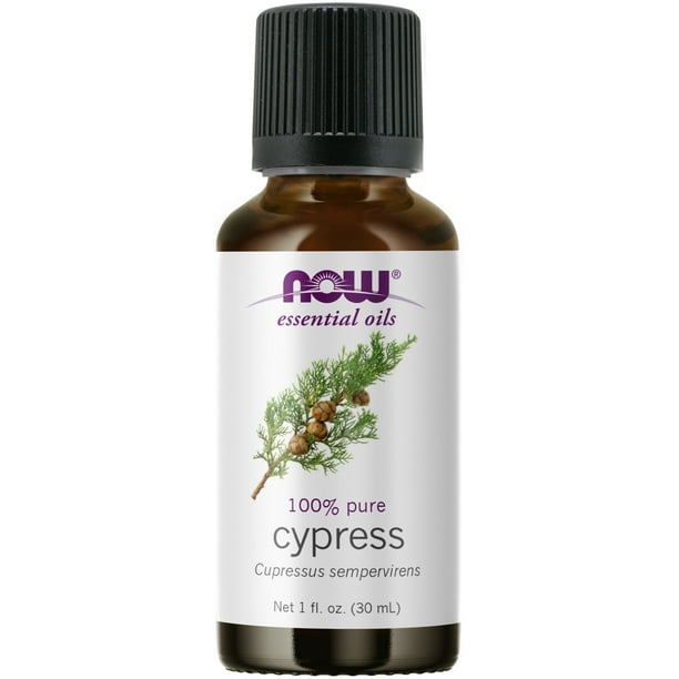 NOW Essential Oils, Cypress Oil, Balancing Aromatherapy Scent, Steam