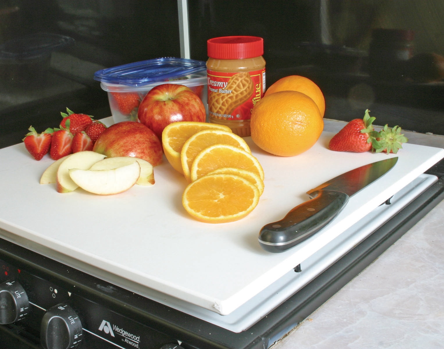 Decor Mate Stove Topper White 17" x 19-1/2" x 1/2"