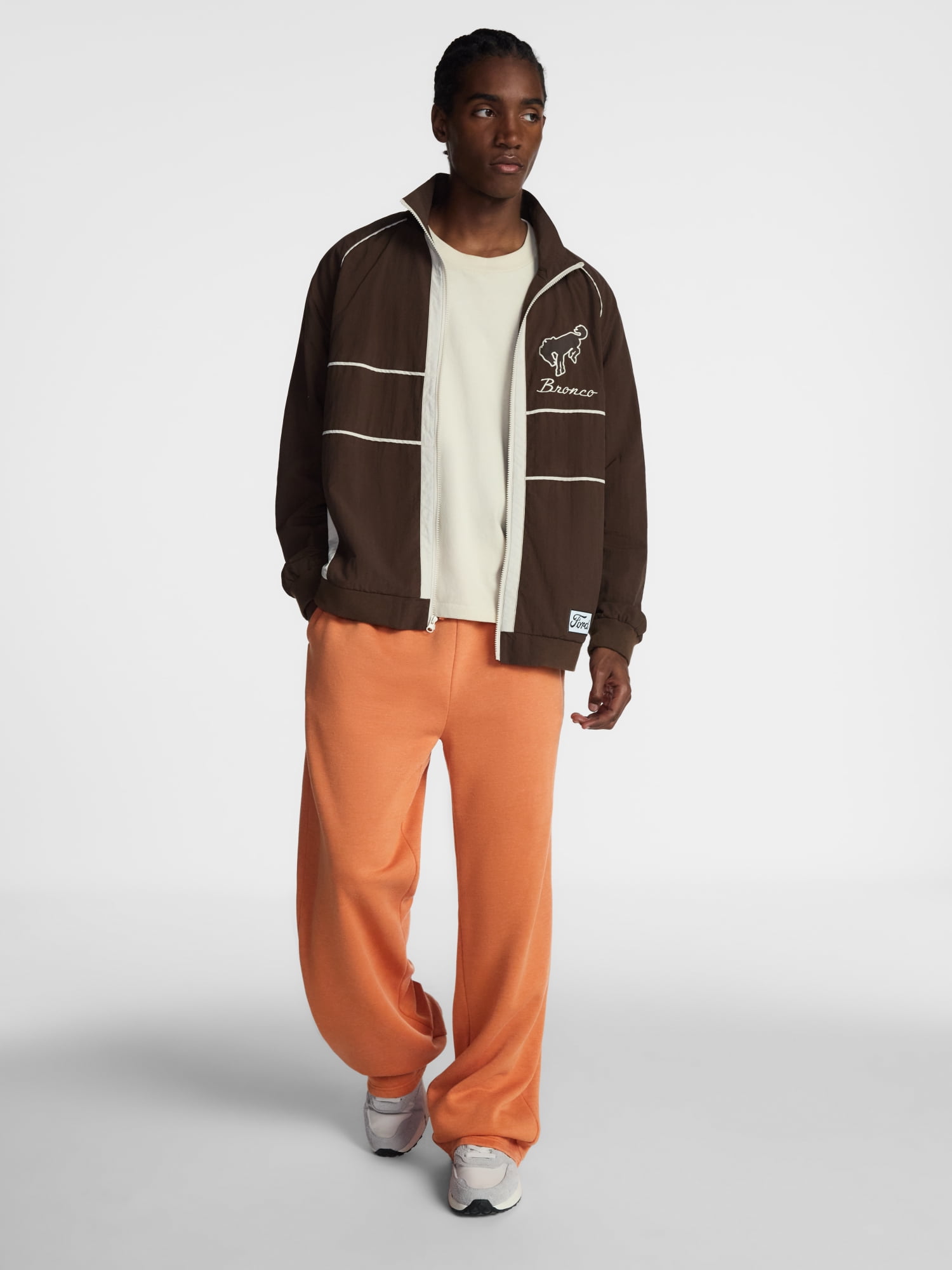 No Boundaries Fleece Open Hem Sweatpants, Men's XS-5XB