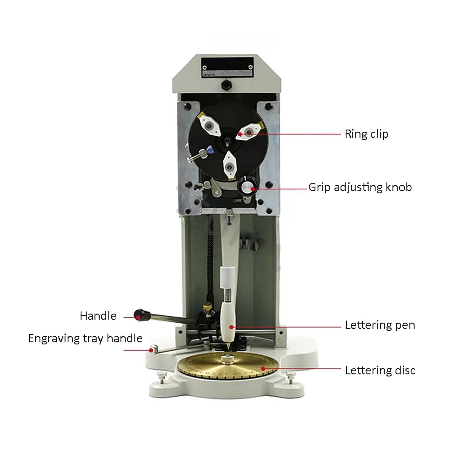 Ring Engraver For Inner Engraving Jewelry Making Engraving Machine, Standard Letter Block Stamper Jewelry Ring Engraving ,Powerhouse Performance