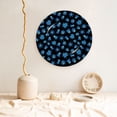 thumbnail image 5 of Zufioo Blue Octopus Print Bone China Decorative Plate, Ceramic Dinner Plate with Stand Ceramic Decoration Homewares-8in, 5 of 6