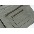 thumbnail image 3 of Almencla Mens Multi-Pocket Fishing Hunting Mesh Vest Outdoor Photography Jacket XL, 3 of 8