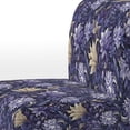 thumbnail image 4 of Designart "Ragdoll Royalty" Purple Paisley Upholstered Accent Chair - Glam Arm Chair For Living Room, 4 of 5