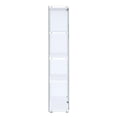 thumbnail image 3 of Bowery Hill 68"H Contemporary 3-Shelf Glass Display Cabinet in Clear, 3 of 9
