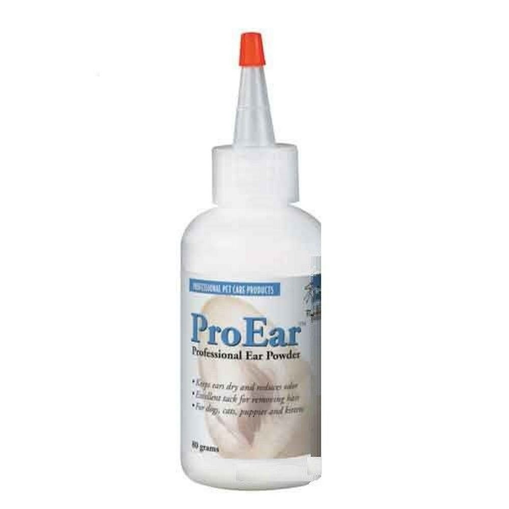 Pro Ear Powder Professional Dog Cat Healthy Grooming Choose Size & Bulk Quantity (Four Bottles