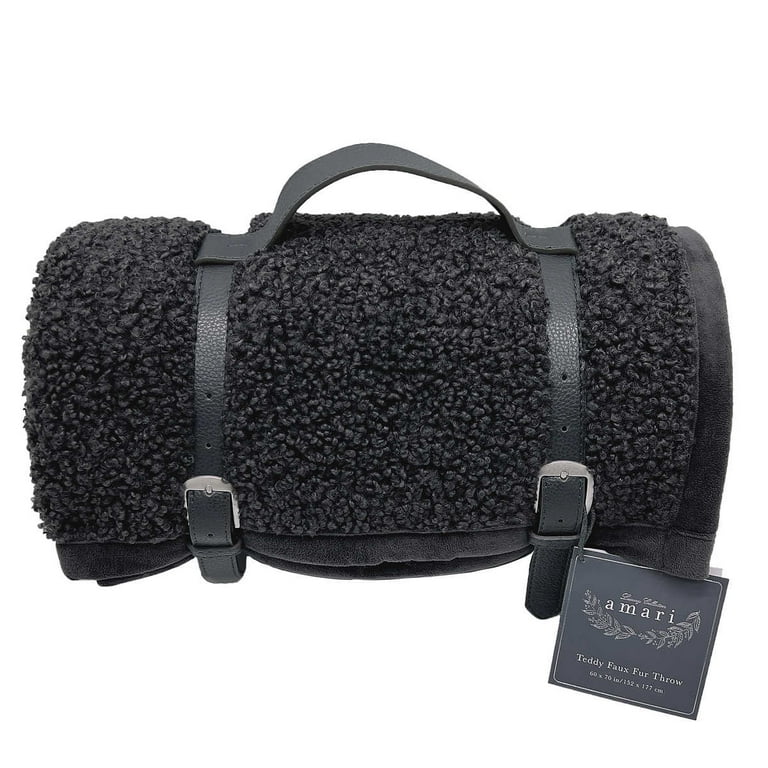 Amari luxe faux fur blanket sale