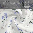 thumbnail image 6 of Easter Bunny Cloth Napkins, Spring Purple Flower Rustic Rabbit Farmhouse Washable and Reusable Dinner Napkins Set of 2, Table Napkin for Kitchen Party Birthday Wedding Hotel Housewarming 20"x20", 6 of 9
