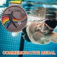 thumbnail image 2 of Medallas de juego de fútbol Medalla conmemorativa del premio al ganador del deporte de fútbol (cobre) JShteea El nuevo, 2 of 6