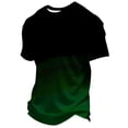 thumbnail image 4 of RMGVDSD Boys Summer Tops Gradient Color T Shirts For Kids Short Sleeve Crewneck Tees Graphic T-Shirts School Fashion Tshirts 6-7 Years, 4 of 6