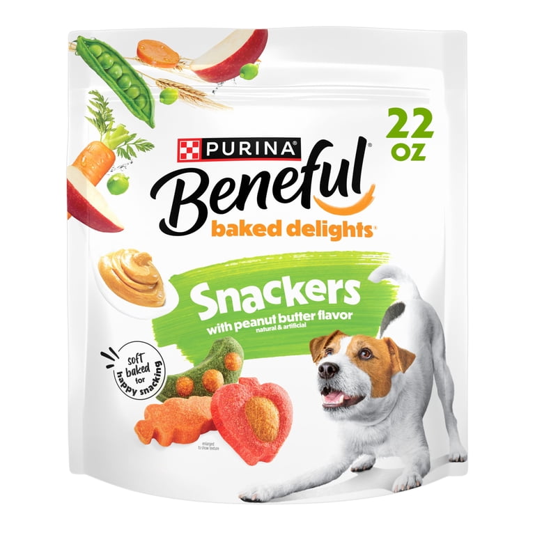 Beneful Baked Delights Snackers With Peanut Butter, 22 oz photo 1