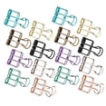 thumbnail image 4 of Multi-Color Binder Clips, Simple Fashion Firm Hollow Binder Clips, Living Room For Office Travel Kitchen L,M,S, 4 of 8