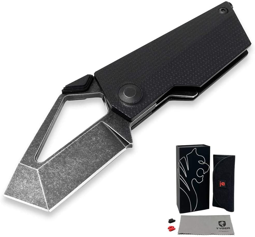 Stone-wash Look Details about   WOLF Black Oxide Pocket Knife Locking Blade by Wilcor 