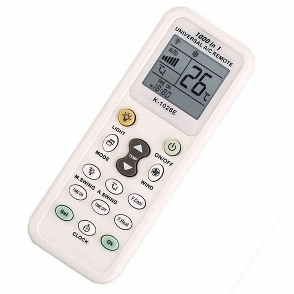 Universal Air Conditioner Remote Control With Light 1028E English
