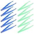 thumbnail image 3 of EIGTHTAIL 10 Disposable Round Tip Plastic Craft Tweezers, 3 of 4