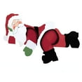 thumbnail image 7 of YUNOVA Santa Claus Fence Peeker Outdoor Christmas Decoration, Waterproof Corrugated Plastic Yard Sign with Sleeping Santa, Holiday Lawn Decor for Garden Fence Patio, 7 of 7