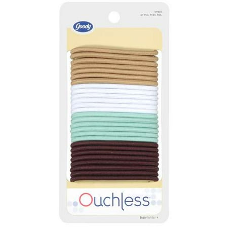 Goody Ouchless Thick Seaside Elastics, 27 Pack