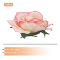 thumbnail image 3 of Uxcell 20 Pcs Rose Flower Hair Clips 4 Inch Flower Hair Pins Flower Brooch for Women Hair Accessories Pink Yellow, 3 of 5