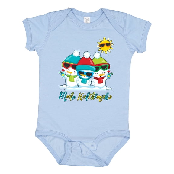 Inktastic Mele Kalikimaka Boys or Girls Baby Bodysuit