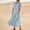 Sky Blue Cotton Linen Dress Clearance, variant on BSDJILFG Plus Size Cotton Linen Dresses for Women Summer 2025 Sun Dress 4XL-5XL Loose Fit Boho Short Sleeve Beach Dress with Pockets